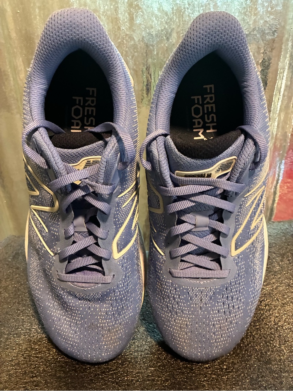 New Balance Women's Athletic Shoes - Light Purple with Cream Accents